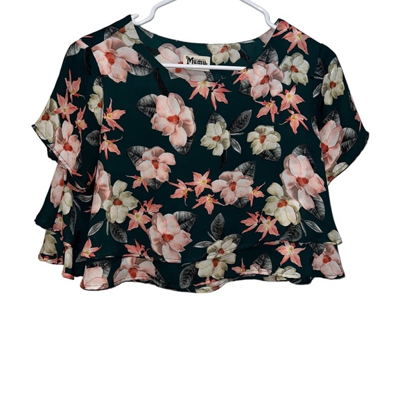 Show Me Your Mumu Tropical Candice Crop Top - Picture 4 of 6